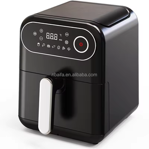 Aifa bon marché bon prix Offre Spéciale Friteuse à air domestique à affichage numérique 5.5 6 8 litres Airfryers en acier inoxydable - Product Image 4