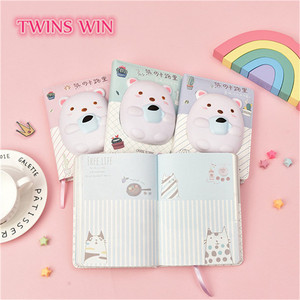 Carton adulte <span class=keywords><strong>Anti</strong></span>-<span class=keywords><strong>Stress</strong></span> coloriage <span class=keywords><strong>dessin</strong></span> ours livres journal intime livre couverture rigide planificateur carnet 2411 - Product Image 1