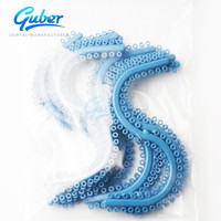 Guber – séparateurs dentaires élastiques orthodontiques couleur bleue S