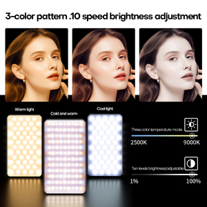 <span class=keywords><strong>Lampe</strong></span> LED magnétique universelle pour téléphone avec clip détachable pour iPad, ordinateur portable, écran d'ordinateur, éclairage de visioconférence, <span class=keywords><strong>lampe</strong></span> de remplissage - Product Image 2