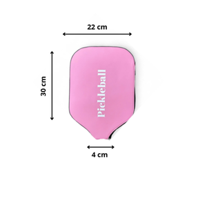 Housse de protection imperméable en cuir pour raquette de pickleball, sac de transport zippé, accessoires de sport, design unisexe - Product Image 6