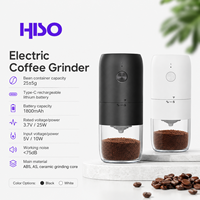 Moulin à café électrique portable rechargeable par USB Type C, logo personnalisé OEM ODM, sans fil, approvisionnement en gros