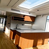 Maison capsule préfabriquée en aluminium imperméable de luxe de conception européenne Airport Homes V8