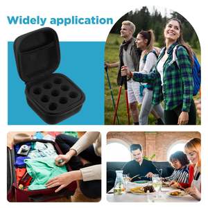 Étui de transport isotherme pour insuline et peptides, 6 compartiments, pour flacons de 10 ml, en EVA, sac de rangement, kit de voyage pour diabétiques - Product Image 4