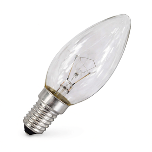 Lampadina a incandescenza trasparente 40W 125-130V E14 - Product Image 2