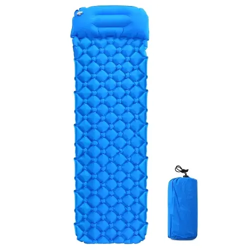 Extra Dicke Camping Schlafen mit Kissen Flexible Struktur passt gut Kompakte ultraleichte wasserdichte Camping Air Mat