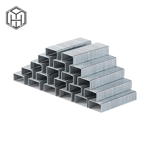 Venta al por mayor de fábrica <span class=keywords><strong>Grapas</strong></span> estándar galvanizadas 24/6 24/8 26/6 <span class=keywords><strong>Grapadora</strong></span> de encuadernación <span class=keywords><strong>Grapas</strong></span> de metal Suministros de encuadernación de oficina Mini <span class=keywords><strong>grapas</strong></span> - Product Image 1