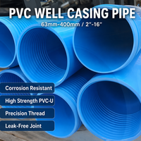 Tuyau de puits en PVC 125mm 225mm 280mm 355mm – Prix compétitif pour projets d'irrigation agricole et de forage de puits d'eau