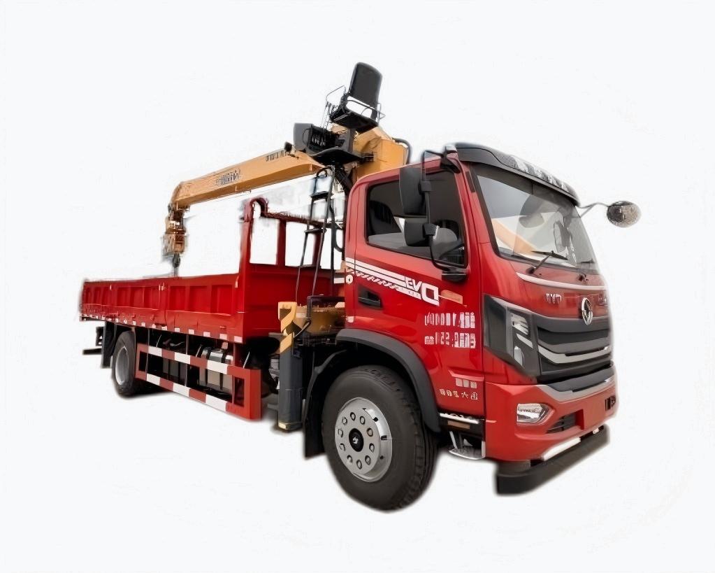 China Factory Good Price Dongfeng 8T High Working Efficiency Hydraulic Truck Mounted Crane Telescopic Boom Truck