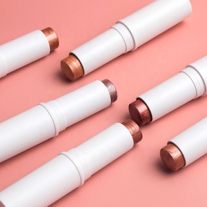 Poudre bronzante scintillante de haute qualité et illuminateur de marque privée en bâton de crème pour fabricant de maquillage pour le visage - Product Image 4