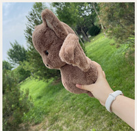 Porte-clés chauve-souris Halloween mignon animal en peluche chauve-souris jouets en peluche poupée porte-clés sac voiture pendentif porte-clés avec peluche jouet pour enfants cadeau