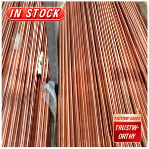 99.9% Purity High Quality Round Bar Copper In Stock Red Copper Bar With The Factory Price And Good After Service Pure Copper Rod