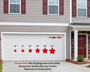 Juego de Imanes Personalizados para Puerta de Garaje con Diseño de Felices Fiestas, Imanes Navideños para Exteriores, Adhesivos Magnéticos Impermeables - Product Image 5