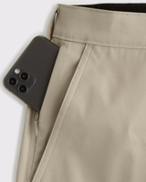 Nouvelle arrivage de shorts de golf extensibles en polyester vierge pour hommes en gros shorts de golf décontractés avec poches