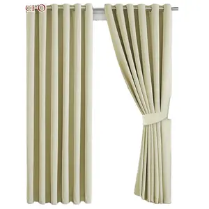 High Quality Wholesale Home Use Luxury 100% Blackout Living Room Luxury Curtains