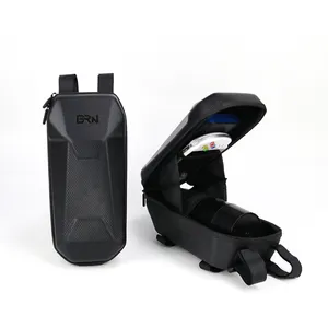 Custom PU Small Hard Ride Bike Box Outdoor Travel Phone bicicletta Carry Case Hang Front EVA Scooter case