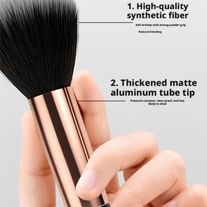 Beauty Tools 12 Piece <strong>Set</strong> of Soft - Hair Eye <strong>Makeup</strong> Eyeshadow Brushes, with PU Storage Bucket, Portable - Product Image 4