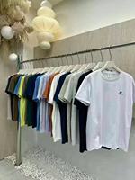 T-shirt Col Rond Oversize pour Homme, Coton Lourd 100% Respirant, Écologique, Décontracté, Grandes Tailles, En Stock