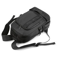 Sac à dos unisexe décontracté pour le sport en plein air, fermeture éclair, design souple, compartiment pour ordinateur portable en nylon, grande capacité, idéal pour les voyages