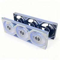 Ventilador de CPU de Alto Rendimiento, 15 LED, 5V, ARGB, 120mm, Pequeño, 4 Pines, PWM, Silencioso, Refrigeración para Computadora, Disipador de Calor de Plástico para Gamers
