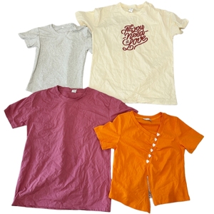 批发二手女式夏季短袖T恤 高性价比 工厂直发货 - Product Image 1