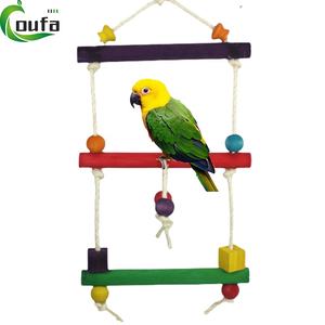 Nhai cắn cá rô treo lồng đu dây vòng đứng leo lên Đồ chơi Vật Nuôi Chim vẹt Nguồn cung cấp - Product Image 2