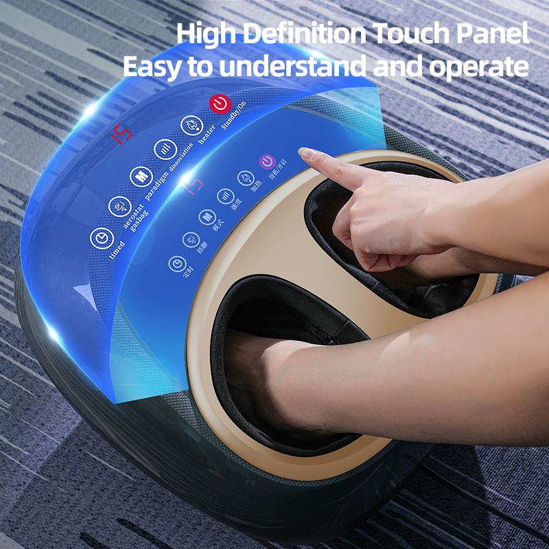 2025 Dawangjia DWJ-808B Electric Home Foot Massager Machine with Heat Remote Control