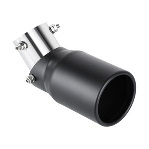 Punta <span class=keywords><strong>de</strong></span> Silenciador <span class=keywords><strong>de</strong></span> <span class=keywords><strong>Escape</strong></span> Ajustable para Automóvil, Universal, Negra y Plateada, <span class=keywords><strong>de</strong></span> Acero Inoxidable <span class=keywords><strong>de</strong></span> Alta Calidad - Product Image 5