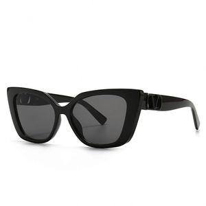 Nouveau <span class=keywords><strong>2020</strong></span> Mode Vintage Hommes Femmes Grand Cadre Gradient Lunettes de Soleil UV400 Noir Cat Eye Lunettes de Soleil - Product Image 2