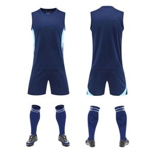 Camiseta Deportiva sin Mangas de Poliéster Transpirable de Secado Rápido, con Logotipo Personalizado por Transferencia Térmica, Unisex, Tallas Grandes, para Fútbol - Product Image 5