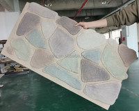 Panneaux muraux en pierre artificielle 3D NEU 2026 en polyuréthane, modernes, écologiques, durables, imperméables