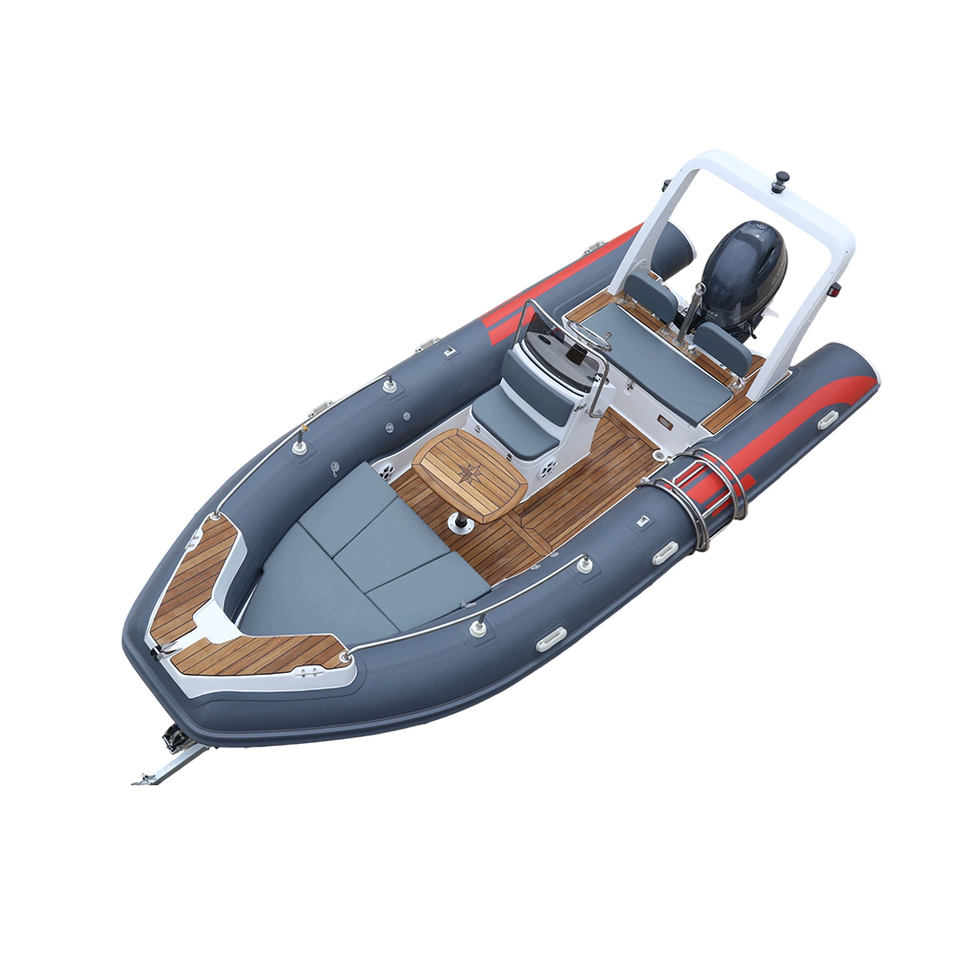 RIB 550D PVC Tube Fiberglass Fishing Boat for Leisure Cruises| Alibaba.com