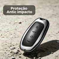 Étui de protection pour clé de voiture en alliage de zinc de luxe résistant aux rayures pour Great Wall Haval H6 2024 H7 H8 F5 F7X F7H Cool Dog Dargo MAX