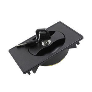 Kunci Panel Tombol MS870-5 PA Penjualan Langsung Pabrik, Kunci Kabinet Hitam Model Cam Swing untuk Aplikasi Pintu - Product Image 4