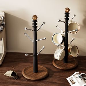 <b>Cup</b> Holder Tree Branch Shape Hanging Drainer Desktop Storage Rack For Water <b>Cup</b> Jewelry Key Organizer Round Design - Product Image 4
