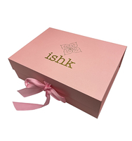 Ruban magnétique de luxe artisanat Tshirt emballage personnalisé Rectangle carton Extra Large noir boîte-cadeau