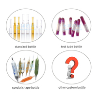 Remplissage de Liquiid cosmétique ALG-2 et ampoule en verre de cachetage faisant la machine