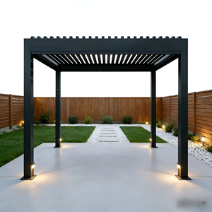 KING LI YANG Série 150 Barbecue en aluminium Gazebo - Noir/Argent/Blanc Facile à assembler Utilisation en extérieur Plage <span class=keywords><strong>avec</strong></span> étagères - Product Image 5