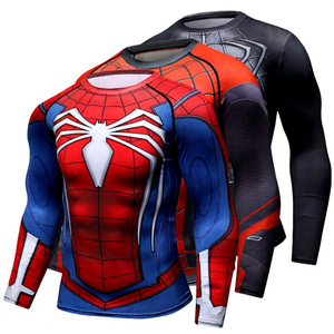 Camiseta Deportiva Personalizada de Manga Corta para Hombre, Compresión, Secado Rápido, Poliéster Antibacterial, Sublimada - Product Image 6