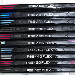 Bâtons de hockey sur glace légers en fibre de carbone, bâton de hockey junior, lames P28 P92, emballage personnalisé - Product Image 1