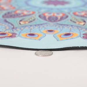 Tapis de yoga rond Ningbo Science 140x140x5mm, épaissi, antidérapant, pour fitness et méditation - Product Image 5
