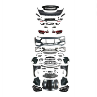 Kit carrosserie large pour lifting complet de la Mercedes Classe E W213 16-20, mise à niveau au style E63S AMG 2023 avec phares, feux arrière, ailes et capot