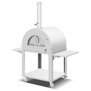 Horno de <span class=keywords><strong>Pizza</strong></span> a Gas Moderno de 12 Pulgadas para Exteriores, Cocina de Jardín, Acero Inoxidable, Portátil, Pequeño, para <span class=keywords><strong>Pizza</strong></span> y Barbacoa, 6KW de Potencia, 2 Quemadores - Product Image 6