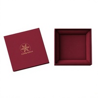 Boîte Cadeau de Noël Rigide Personnalisée avec Couvercle et Base, Structure Vide pour Gâteaux de Lune, Emballage de Noël pour Cosmétiques et Bijoux, Idéale pour les Fêtes