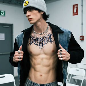 Tatuajes Temporales <span class=keywords><strong>de</strong></span> Flores para <span class=keywords><strong>Hombre</strong></span>, Diseño Realista <span class=keywords><strong>de</strong></span> Hierbas, Duración <span class=keywords><strong>de</strong></span> 1-2 Semanas, Resistentes al Agua, Arte Corporal para el <span class=keywords><strong>Pecho</strong></span>, Fabricación OEM Personalizada - Product Image 3