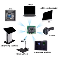 Obturateur global haute vitesse 1080P 60fps WDR 1/2.7 pouces HM2131 capteur CMOS industriel Mini Module de caméra analogique Usb 2MP