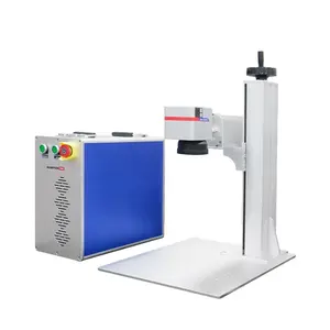 20w 30w 50w 60w 100w fiber laser marking machine small mini metal laser marking engraving machine