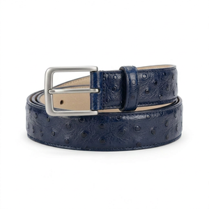 Cinturón <span class=keywords><strong>de</strong></span> cintura para mujer <span class=keywords><strong>de</strong></span> piel <span class=keywords><strong>de</strong></span> vaca con grabado <span class=keywords><strong>de</strong></span> <span class=keywords><strong>avestruz</strong></span>, duradero, ligero, informal, con hebilla <span class=keywords><strong>de</strong></span> aleación, precio <span class=keywords><strong>de</strong></span> fábrica, venta al por mayor, OEM personalizado - Product Image 5