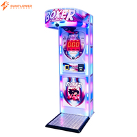 Machine de jeu de boxe simulateur de champion de haute qualité, type Big One Punch Bag, pour salles d'arcade et de divertissement, à monnayeur
