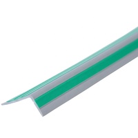 Profilé de marche d'escalier moderne en vinyle PVC souple de qualité supérieure, largeur 50 mm, sûr, élégant, antidérapant, durable, simple, garantie 2 ans